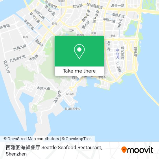 西雅图海鲜餐厅 Seattle Seafood Restaurant map