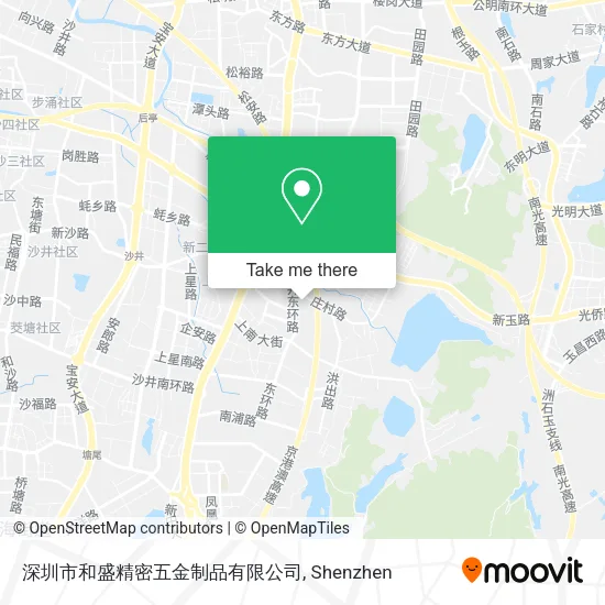 深圳市和盛精密五金制品有限公司 map