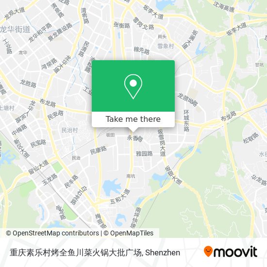 重庆素乐村烤全鱼川菜火锅大批广场 map