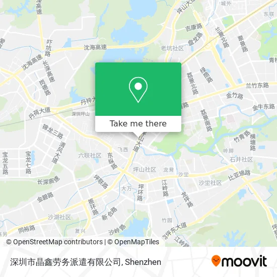 深圳市晶鑫劳务派遣有限公司 map