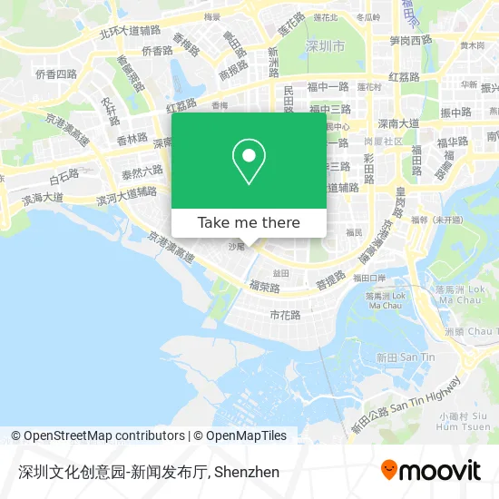 深圳文化创意园-新闻发布厅 map