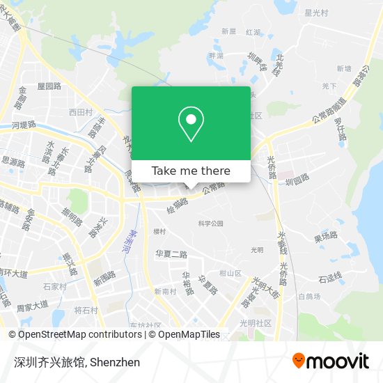 深圳齐兴旅馆 map
