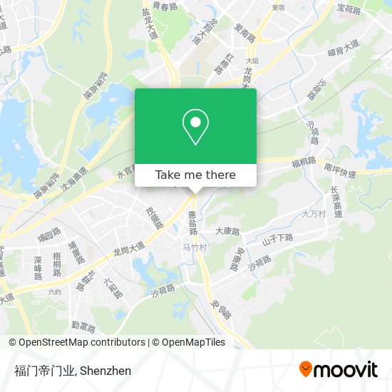 福门帝门业 map