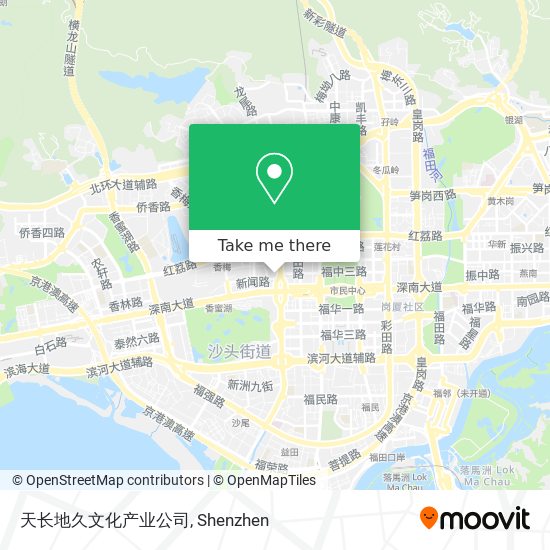 天长地久文化产业公司 map