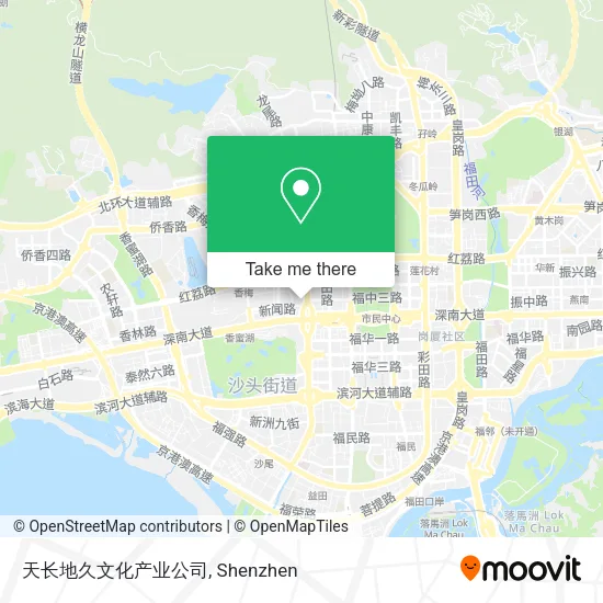 天长地久文化产业公司 map
