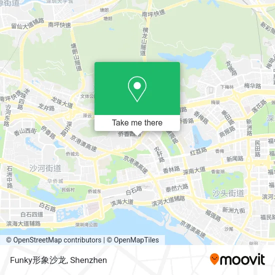 Funky形象沙龙 map