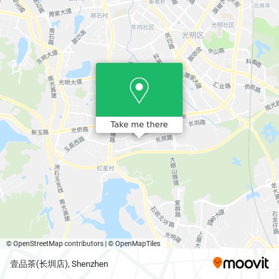 壹品茶(长圳店) map