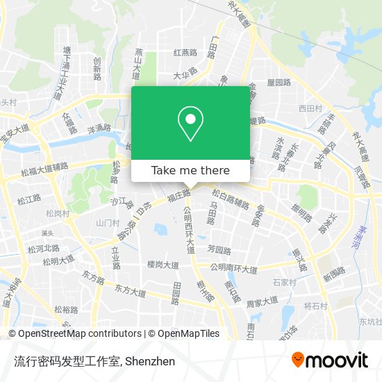 流行密码发型工作室 map