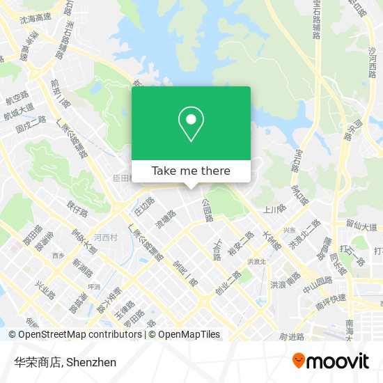 华荣商店 map