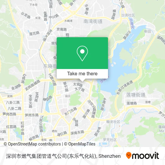 深圳市燃气集团管道气公司(东乐气化站) map