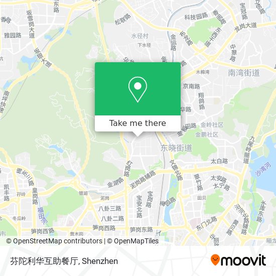 芬陀利华互助餐厅 map