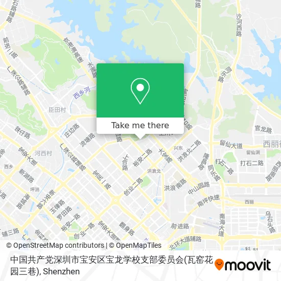 中国共产党深圳市宝安区宝龙学校支部委员会(瓦窑花园三巷) map