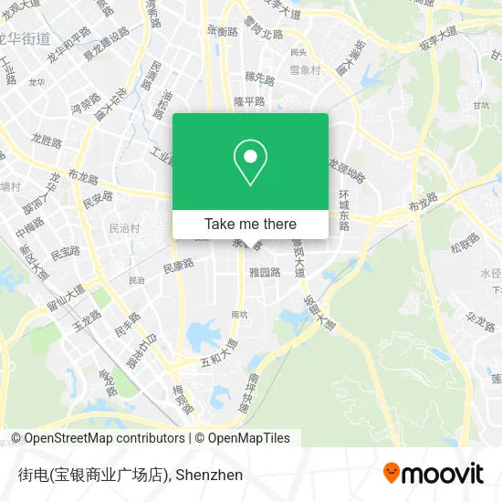 街电(宝银商业广场店) map