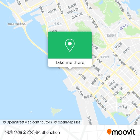 深圳华海金湾公馆 map