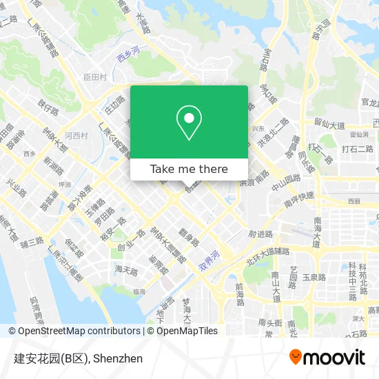 建安花园(B区) map