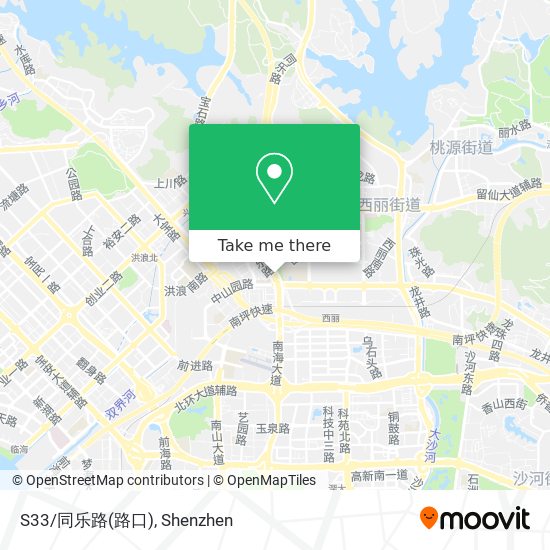 S33/同乐路(路口) map