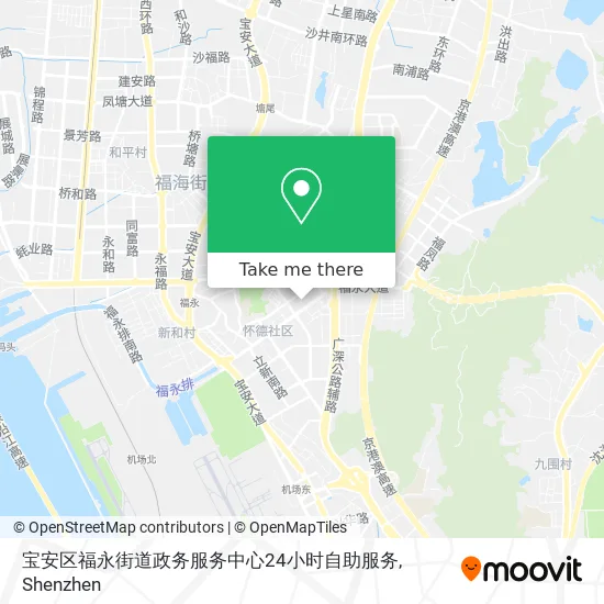 宝安区福永街道政务服务中心24小时自助服务 map