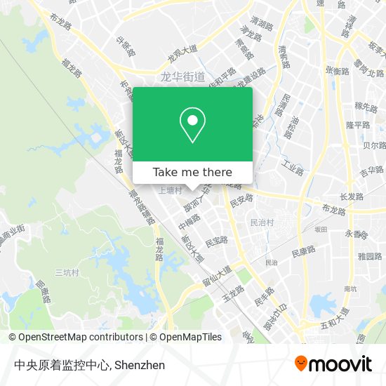 中央原着监控中心 map