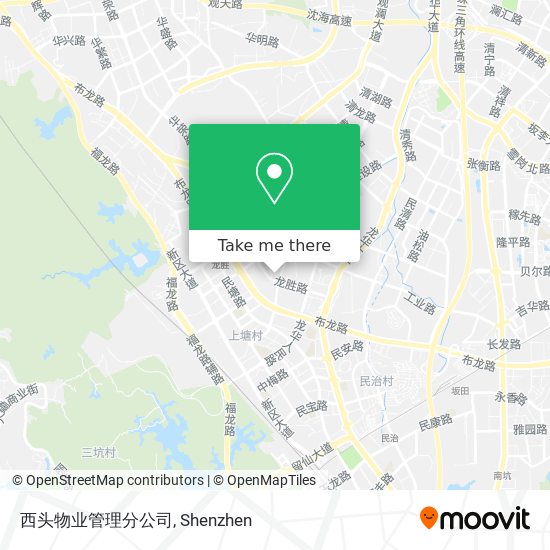 西头物业管理分公司 map