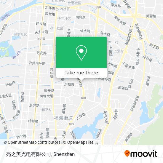 亮之美光电有限公司 map