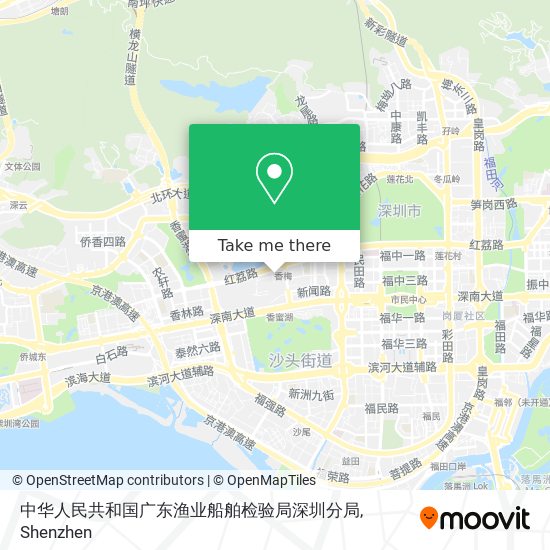 中华人民共和国广东渔业船舶检验局深圳分局 map