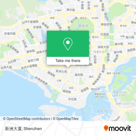 新洲大厦 map