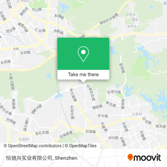 恒德兴实业有限公司 map