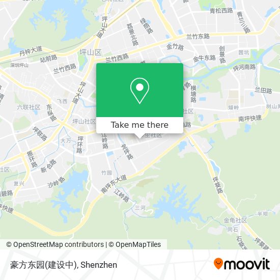 豪方东园(建设中) map