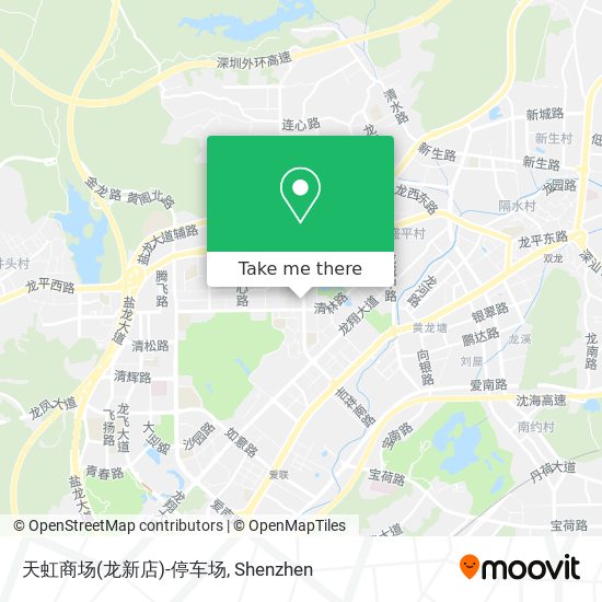 天虹商场(龙新店)-停车场 map
