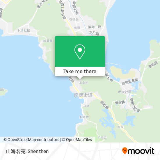 山海名苑 map