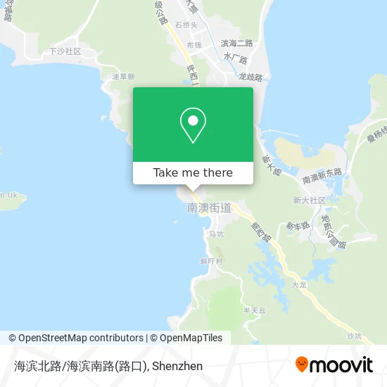 海滨北路/海滨南路(路口) map