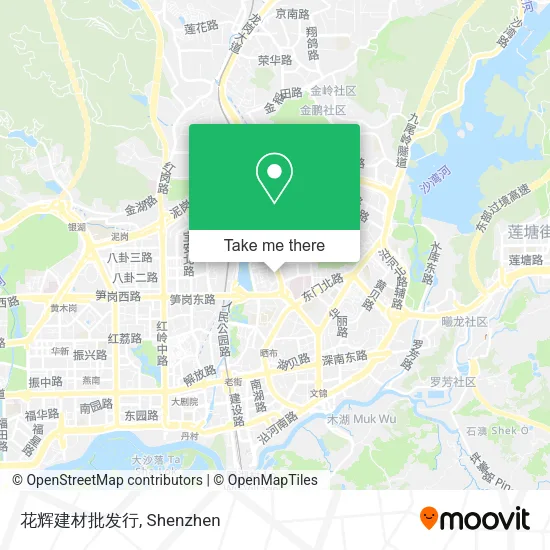 花辉建材批发行 map