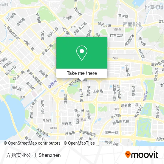 方鼎实业公司 map