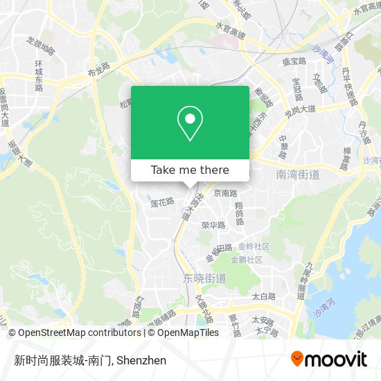 新时尚服装城-南门 map