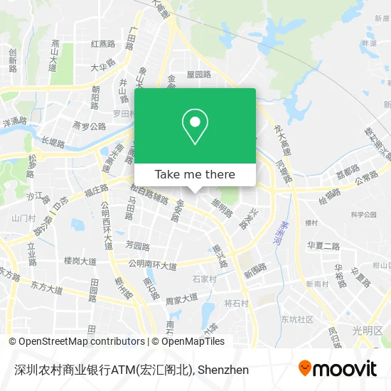 深圳农村商业银行ATM(宏汇阁北) map