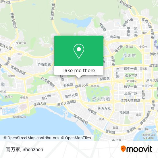 喜万家 map