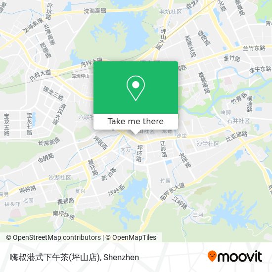 嗨叔港式下午茶(坪山店) map