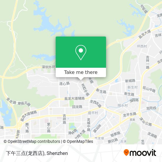 下午三点(龙西店) map