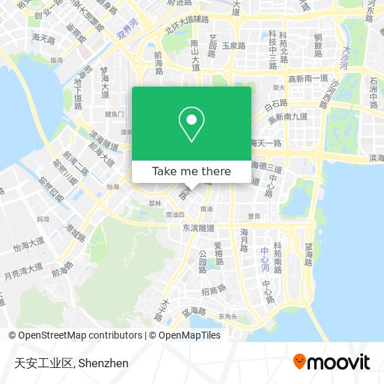 天安工业区 map