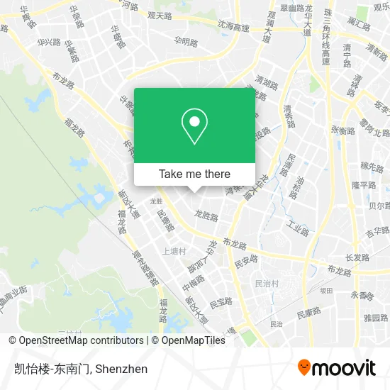 凯怡楼-东南门 map