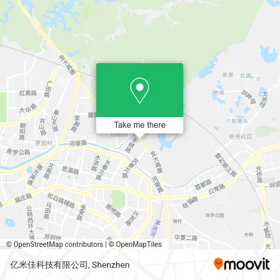 亿米佳科技有限公司 map