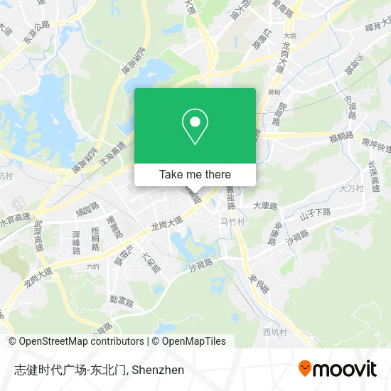志健时代广场-东北门 map