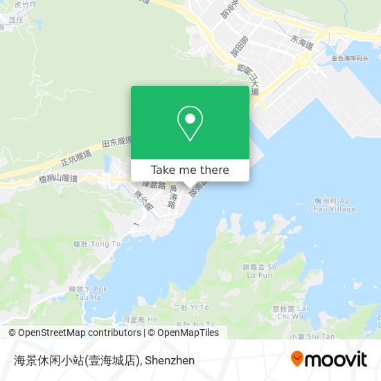 海景休闲小站(壹海城店) map
