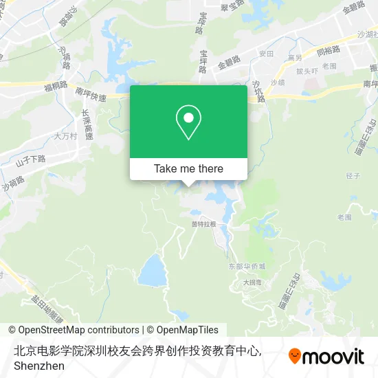 北京电影学院深圳校友会跨界创作投资教育中心 map
