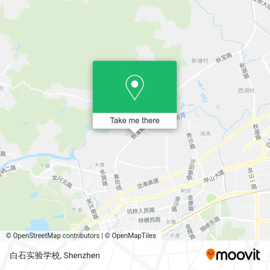 白石实验学校 map