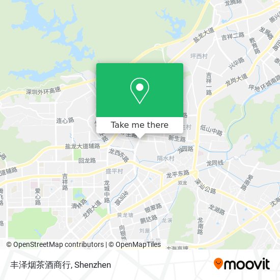 丰泽烟茶酒商行 map