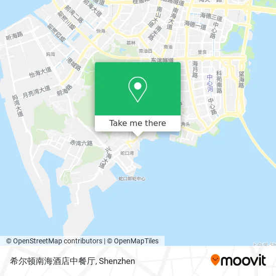 希尔顿南海酒店中餐厅 map