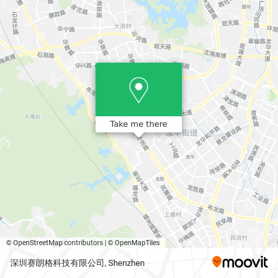 深圳赛朗格科技有限公司 map