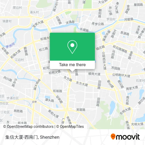 集信大厦-西南门 map