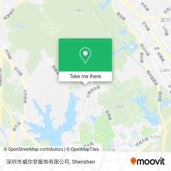 深圳市威尔登服饰有限公司 map
